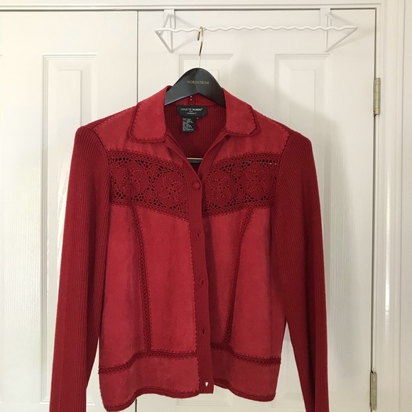 Suede/Wool Jacket and Shell - Picture 5 of 5